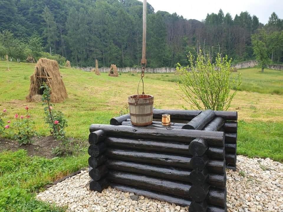 Casuta Din Gradina Villa Horezu Buitenkant foto