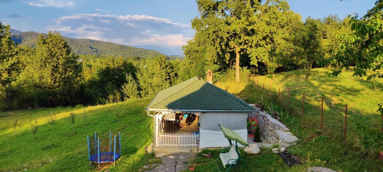 Casuta Din Gradina Villa Horezu Buitenkant foto