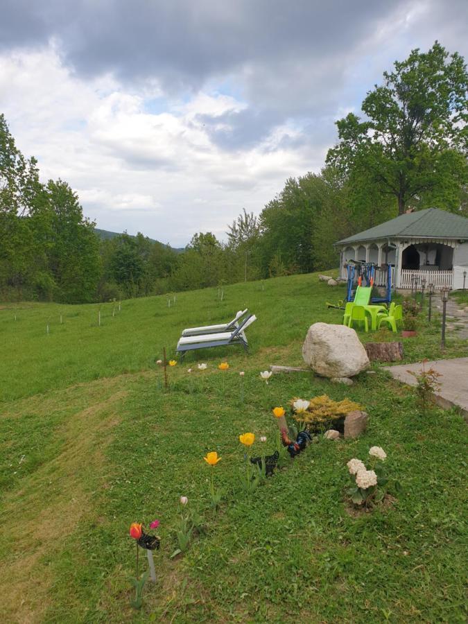 Casuta Din Gradina Villa Horezu Buitenkant foto